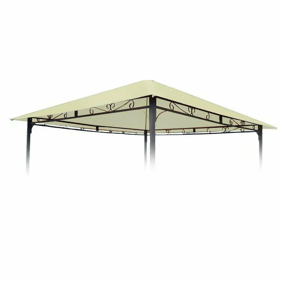 Telo di Ricambio Gazebo Ecru 3x3 metri