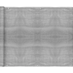 Telo frangivista grigio per balcone e ringhiera h85x500 cm