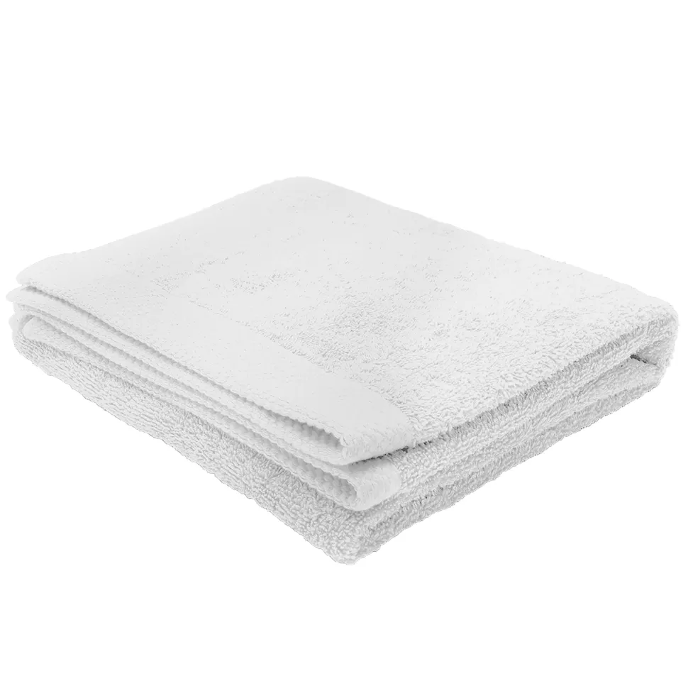 Telo in cotone Bianco Spugna Melodia 90x140 cm