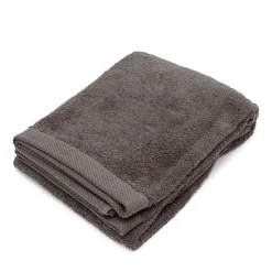 Telo in cotone Grigio Scuro Spugna Melodia 90x140 cm