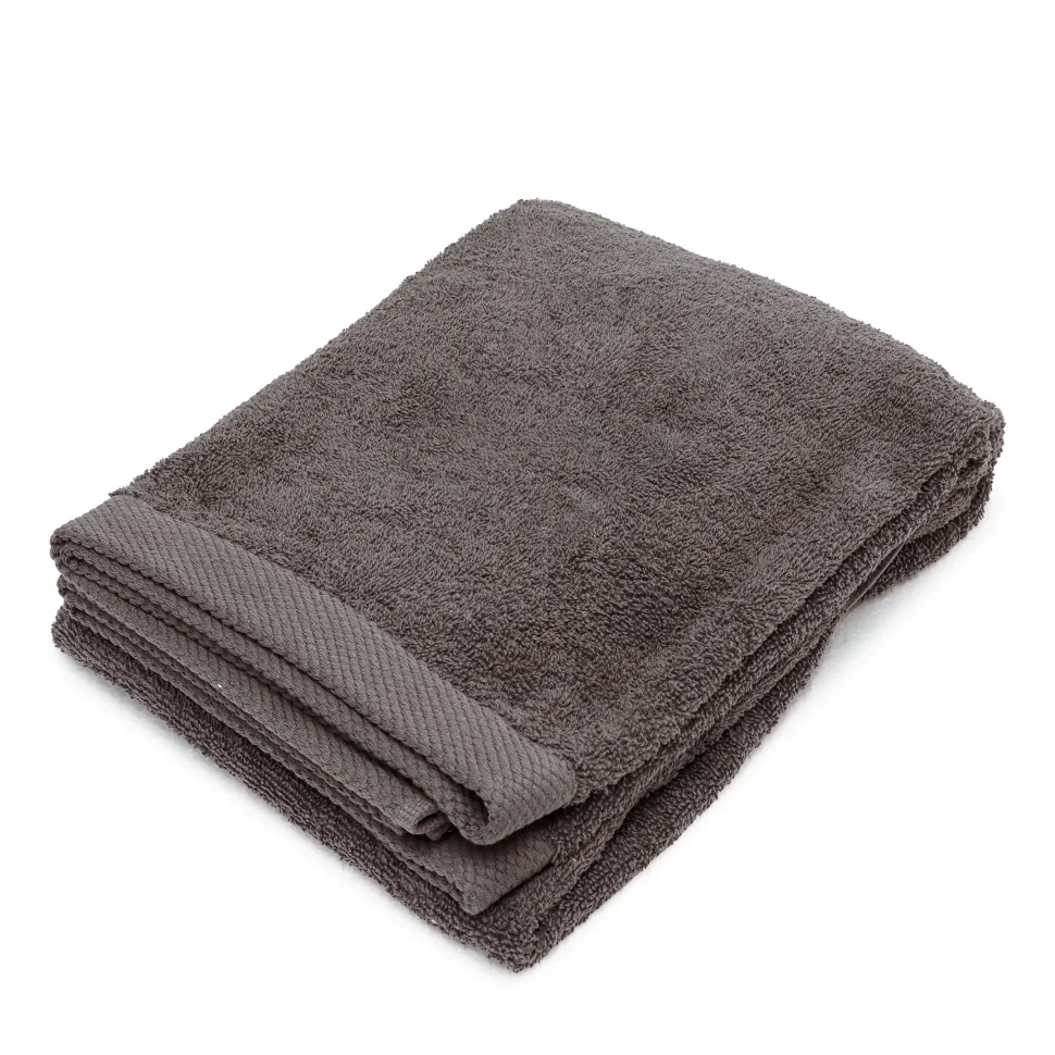 Telo in cotone Grigio Scuro Spugna Melodia 90x140 cm
