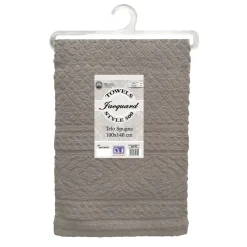 Telo in cotone Grigio Spugna 500 Style 100x140 cm
