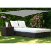 Telo ombreggiante Vela da giardino quadrata Grigio 3x3 metri