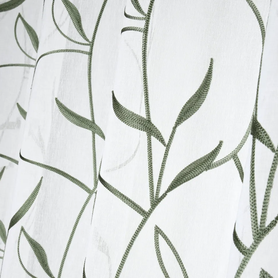 Tenda Acanthe con motivo floreale Verde h260x140 cm