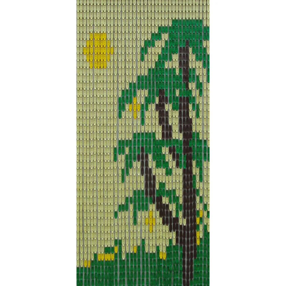 Tenda a piastrine in plastica h220x100 cm