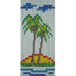 Tenda a piastrine in plastica h220x100 cm