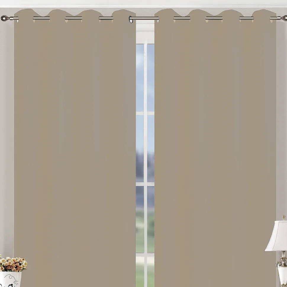 Tenda Blackout Tortora 140x280 cm