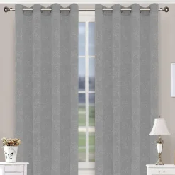 Tenda Fiorenza Grigia 140x290 cm