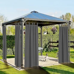 Tenda Gazebo Springfield Antracite Linea Lovely Home h270x160 cm