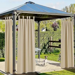 Tenda Gazebo Springfield Beige Linea Lovely Home h270x160cm