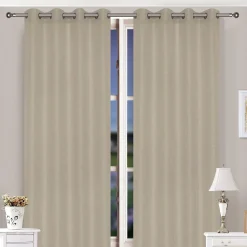 Tenda Lurex Beige 140x290 cm