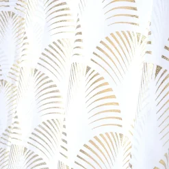 Tenda Maldive Voile Motivo Esotico Oro Linea Lovely Casa 140x260 cm
