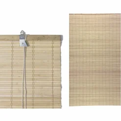 Tenda ombreggiante bamboo Naturale con carrucola h160x100 cm