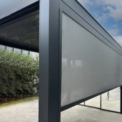 Tenda Screen a Caduta Grigia Lato 4 metri