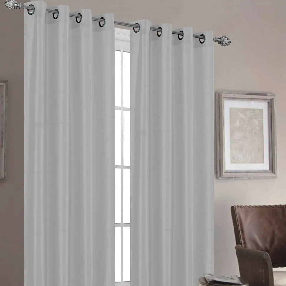 Tenda Tussah Grigio 140x280 cm