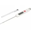 Termometro da Cucina Digitale in Acciaio Inox con Display LCD Bianco