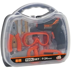 Tool Set Valigetta Attrezzi 24 Pezzi con Giravite Elettrico