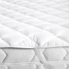 Topper trapuntato con elastici per letto matrimoniale 170x200 cm