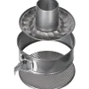 Tortiera Apribile Antiaderente con Fondo Removibile diametro 18 cm