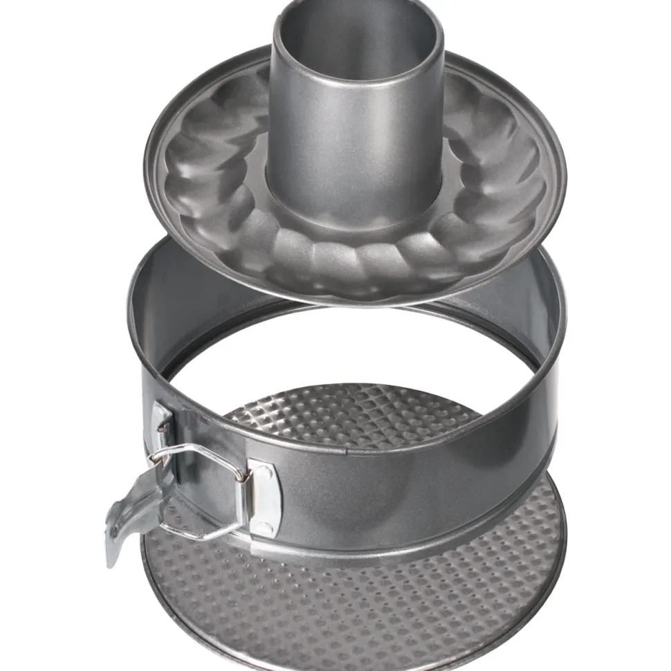 Tortiera Apribile Antiaderente con Fondo Removibile diametro 18 cm