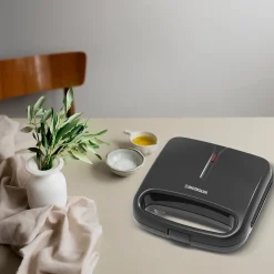 Tostiera Elettrica Nera 750 Watt