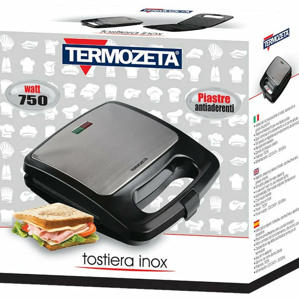Tostiera Inox 750 Watt