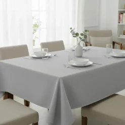 Tovaglia Antimacchia Grigio 150x260 cm