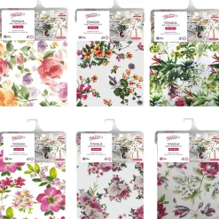 Tovaglia antimacchia Linea Flowers 4 posti