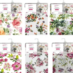 Tovaglia antimacchia Linea Flowers 8 posti