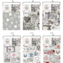 Tovaglia antimacchia Linea Shabby 4 posti