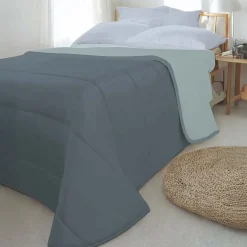 Trapunta Letto Singolo Bicolor Style Navy 150x240 cm