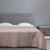 Trapunta Matrimoniale Bicolor Style Beige e Tortora 240x240 cm