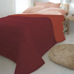 Trapunta 1 piazza e mezza Bicolor Style Cotto 200x240 cm
