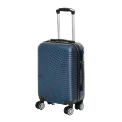 Trolley Semirigido 19" Blu in ABS con 4 ruote