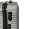 Trolley Semirigido 24" Grigio in ABS con 4 ruote
