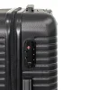 Trolley Semirigido 19" Nero in ABS con 4 ruote