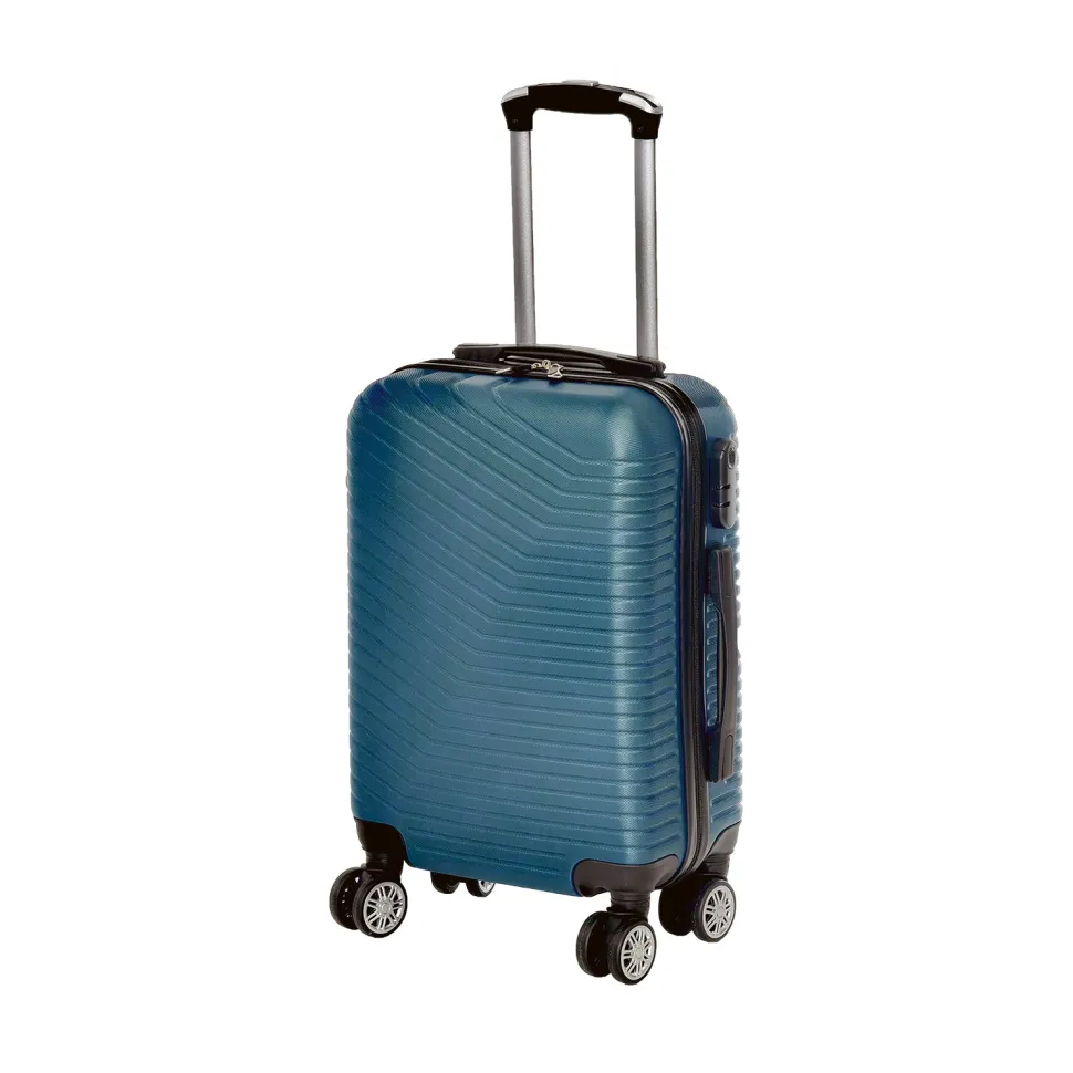 Trolley Semirigido 19" Petrolio in ABS con 4 ruote