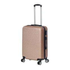Trolley Semirigido 19" Rose Gold in ABS con 4 ruote