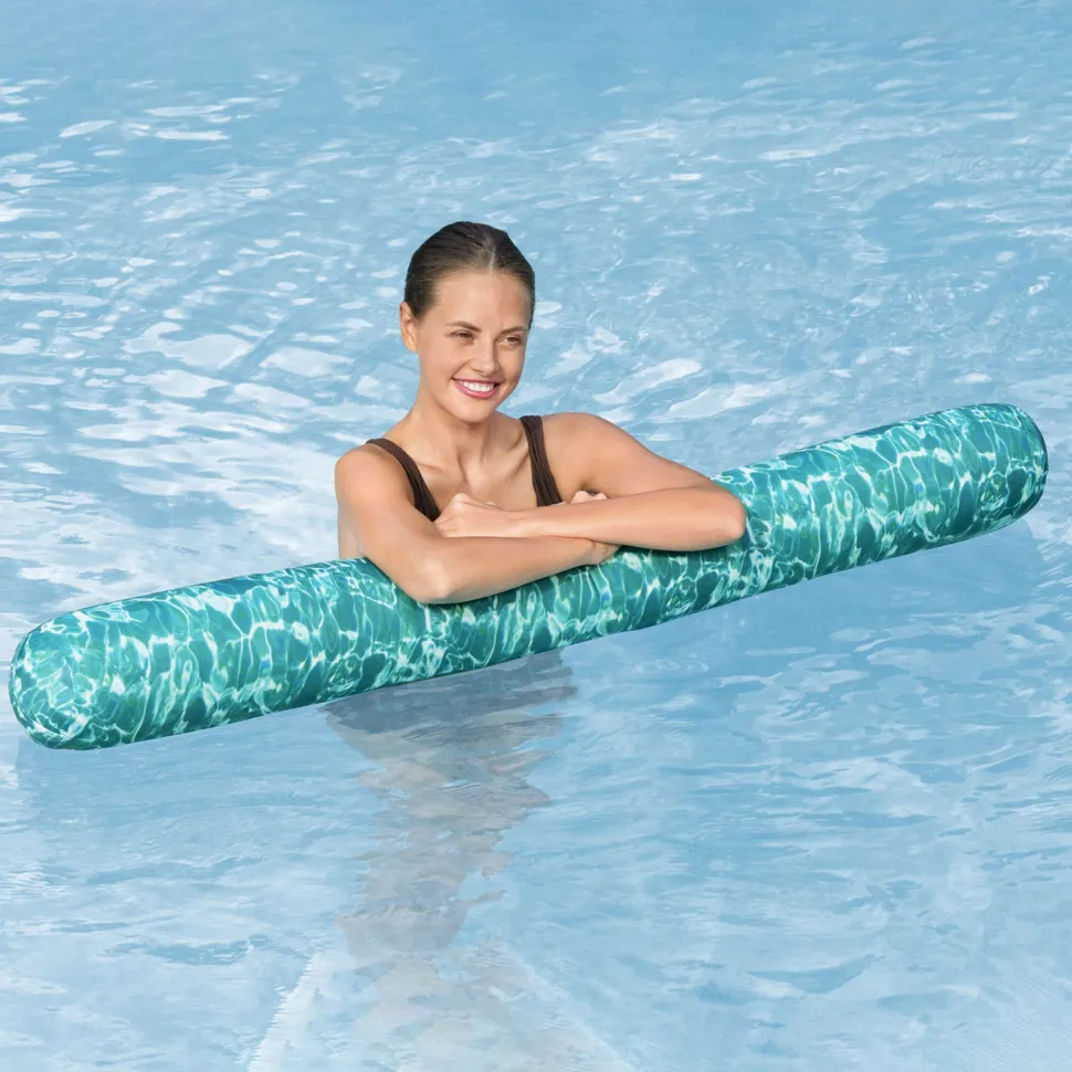 Tubo Gonfiabile Galleggiante Poolnudel Splashin' Style con rivestimento in tessuto 150x23 cm