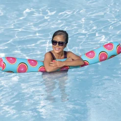 Tubo Gonfiabile Galleggiante Poolnudel Splashin' Style con rivestimento in tessuto 150x23 cm