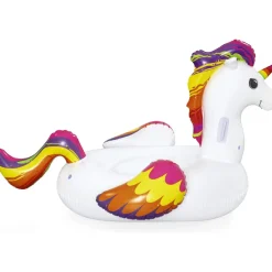 Unicorno gonfiabile Fantasy Cavalcabile per bambini 163x110x95,5 cm