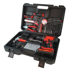 Valigetta kit attrezzi con Trapano Avvitatore Ricaricabile