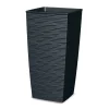 Vaso Aurora Antracite con Inserto