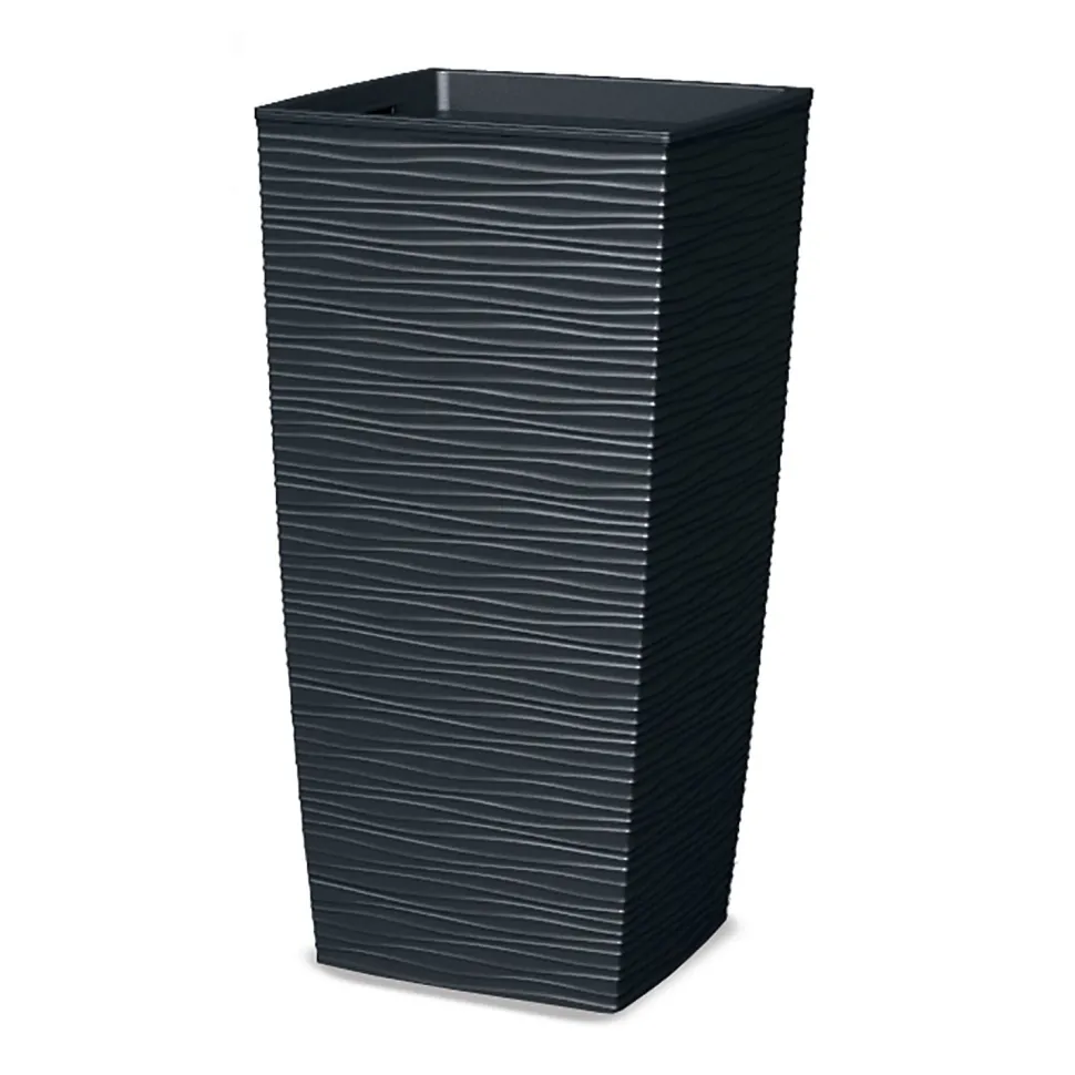 Vaso Aurora Antracite con Inserto