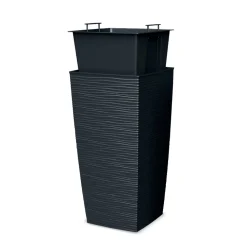 Vaso Aurora Antracite con Inserto