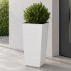Vaso Aurora Bianco con Inserto