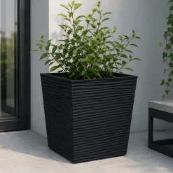 Vaso Aurora Cube Antracite