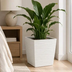 Vaso Aurora Cube Bianco