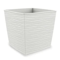 Vaso Aurora Cube Bianco