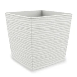 Vaso Aurora Cube Bianco